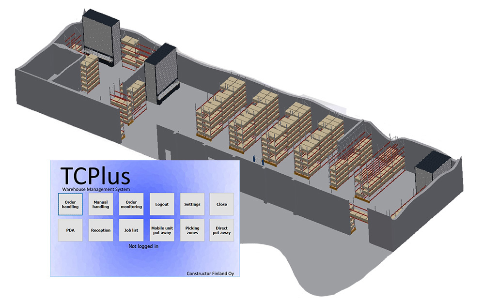 TCPlus Warehouse - Gonvarri Machines